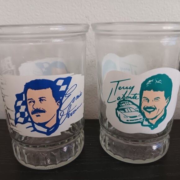 5 Bama Jelly Nascar Champion Driver Jars - Labonte, Jarrett, Irvan, Cope, Allen - Picture 3 of 4
